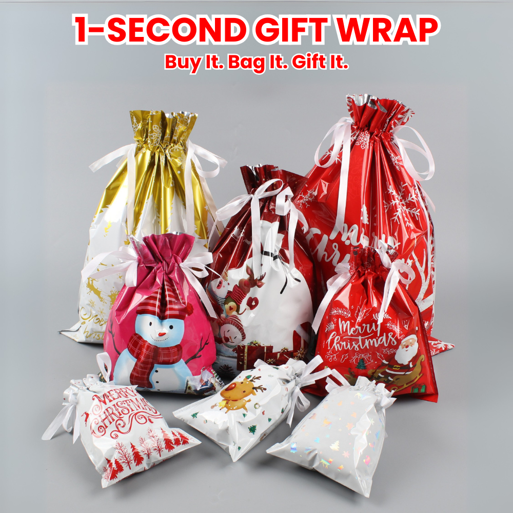 [20PCS] Kringle Express Gift Bag & Tags Set Biodegradable